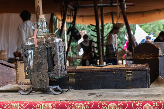 Campement historique aux f&ecirc;tes m&eacute;di&eacute;vales de Laon