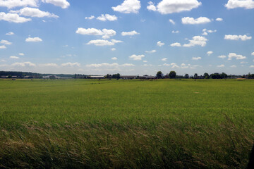 The lowest polder in the Netherlands Zuidplaspolder between Gouda and Rotterdam