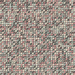 Abstract Geometric Pattern generative computational art illustration