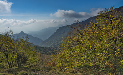 Grand mont, mentonnais, France