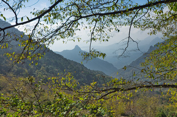 Grand mont, mentonnais, France