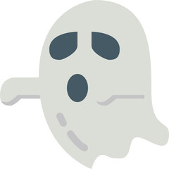 ghost flat icon