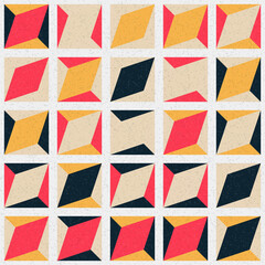 Abstract Geometric Pattern generative computational art illustration