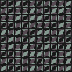 Abstract Geometric Pattern generative computational art illustration