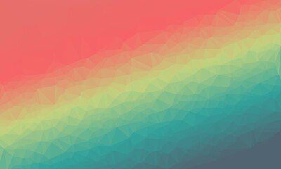 vibrant minimal multicolored polygonal background