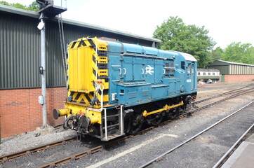 BR Horwich / English Electric Diesel Shunter, Class 08 pickering railway station