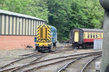 BR Horwich / English Electric Diesel Shunter, Class 08 pickering railway station