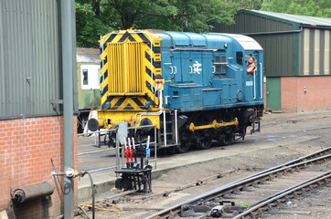 BR Horwich / English Electric Diesel Shunter, Class 08 pickering railway station