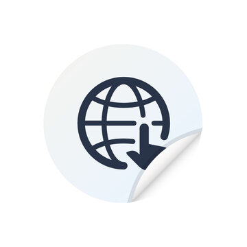 Global Network - Sticker