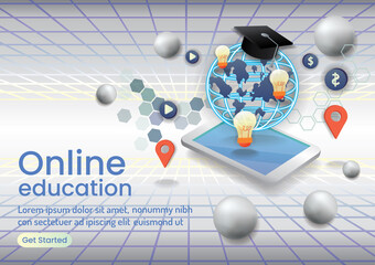 online eaducation online wedsite design