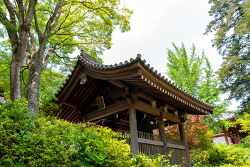 Summer view of Kyuanji temple in Ikeda, Osaka, Japan