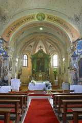 Church of the Visitation of the Virgin Mary in Gornji Draganec, Croatia