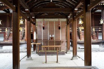 Hirano Shrine in Kyoto.