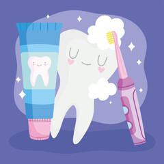 dental care cartoon