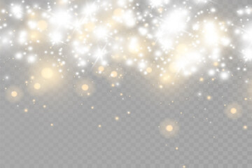 Glow light effect. Star burst with sparkles