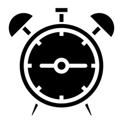 clock glyph icon