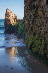 rock in the sea, Cue, Llanes, Asturias