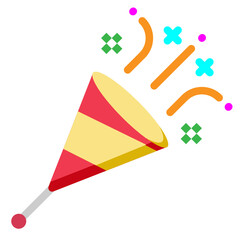 confetti flat icon