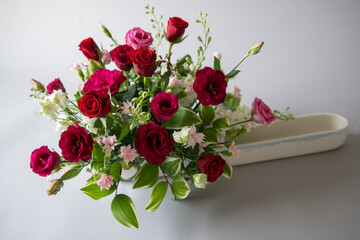 おしゃれなフラワーアレンジメント