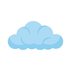 Isolated cloud icon