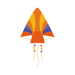 orange kite icon