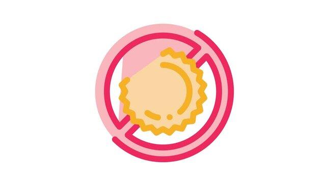 animated icon on white background