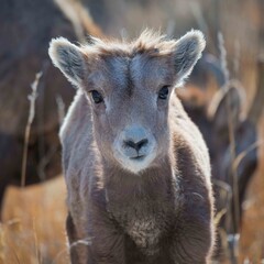 Fototapeta premium Bighorn Lamb