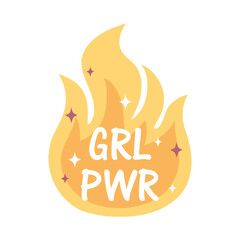 girl power flame