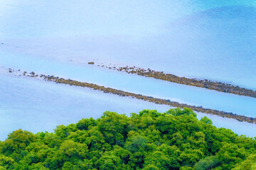 Obraz premium landscape sea shoot from View Point of Koh Phaluai 