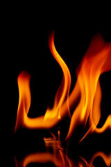 Fototapeta premium Fire flames