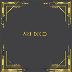 Art deco background pattern,art deco layouts, multiple layouts,art deco frame