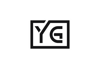 YG letter logo design