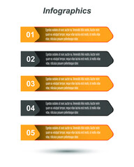 Infographics banners for web layout.