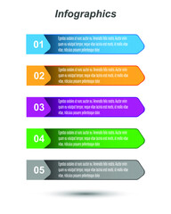 Obraz premium Infographics banners for web layout.