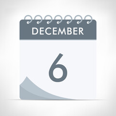 December 6 - Calendar Icon