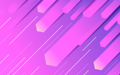 Purple abstract geometric background diagonal shapes