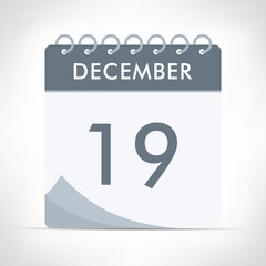 December 19 - Calendar Icon