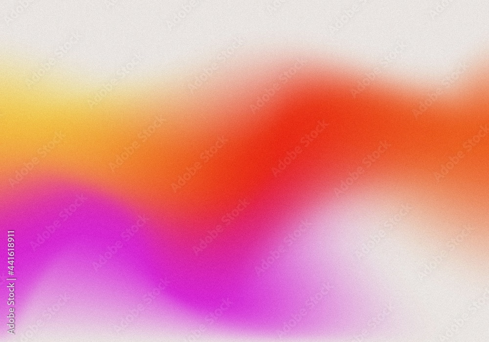 Wall mural retro gradient background with grain texture