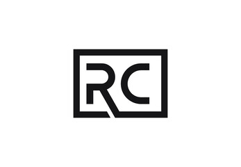 RC letter logo design
