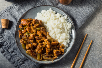 Homemade Asian Black Pepper Chicken