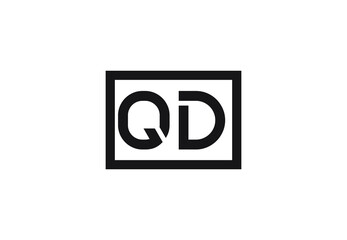 QD letter logo design