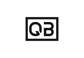QB letter logo design