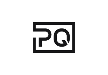 PQ letter logo design