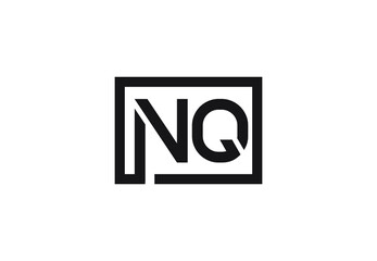 NQ letter logo design