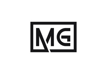 MG letter logo design