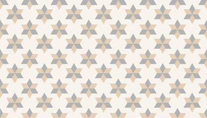 Fototapeta premium Seamless geometric pattern with with delicated look 