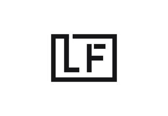 LF letter logo design