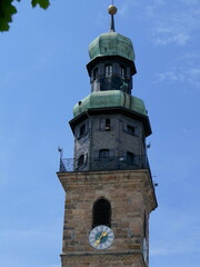 Fototapeta premium Johanniskirche in Lauf an der Pegnitz