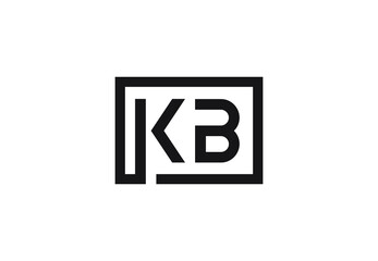 KB letter logo design
