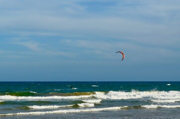 kite on the beach